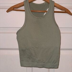 Lululemon Ebb to street tank top in green